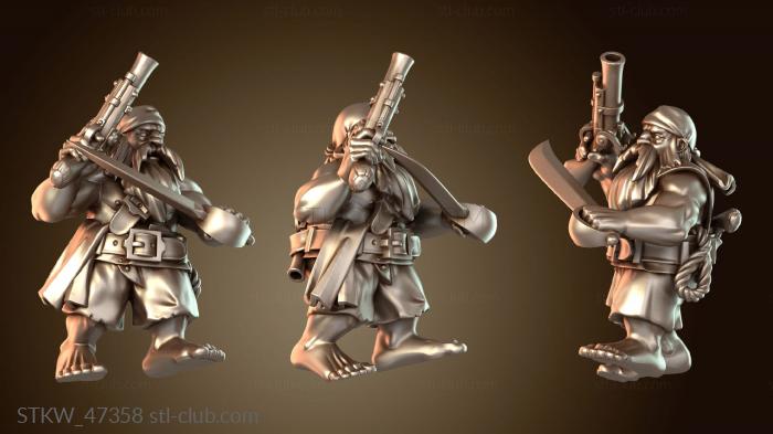 Military ГНОМ ХУДОЙ ПИРАТ тихий