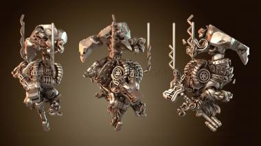 3D модель Гном Торомир Люм Хаммер (STL)