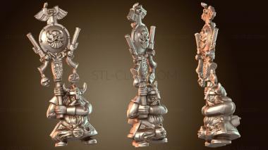 3D модель Гном-громовержец (STL)