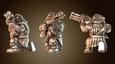 3D модель Гном-громовержец ксено (STL)