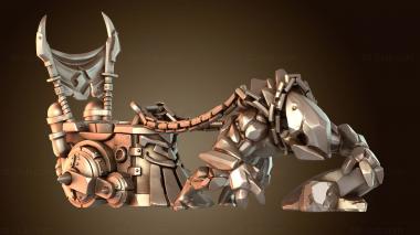 3D модель Гномья вулканическая карета тихая (STL)