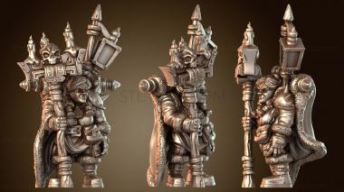 3D модель Гном-колдун Аркан (STL)