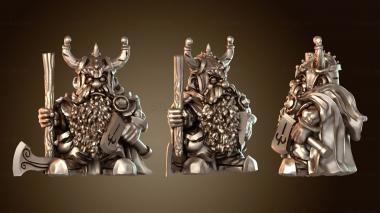 3D модель Гном-воин стойкий (STL)
