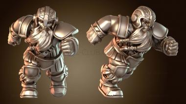 3D модель Гном зевает (STL)