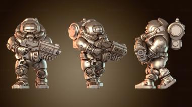 3D модель Гном (STL)