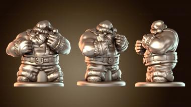 3D модель Праздничный Санта-гном (STL)