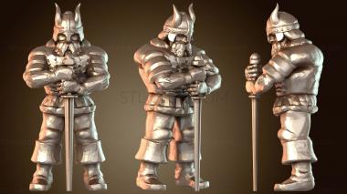 3D модель Статуя меча из Залов Гномов (STL)