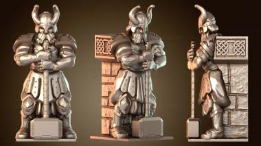 3D модель Стена Залов Гномов OpenForge Zen (STL)