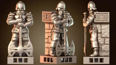 3D модель Триплекс для стен Залов Гномов (STL)