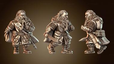 3D модель Гном-целитель (STL)