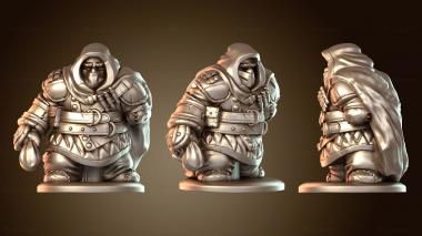 3D модель Гном-разбойник, подлый (STL)