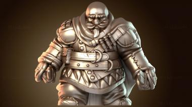 3D модель Неуловимый гном-разбойник (STL)