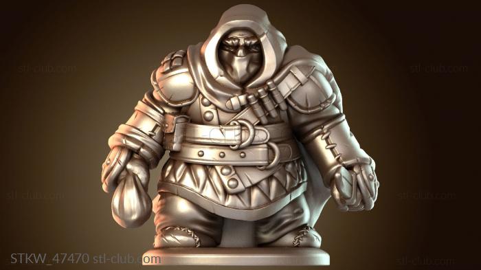 Military Гном-разбойник скрывается