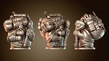 3D модель Гном-странствующий торговец вдали от дома (STL)