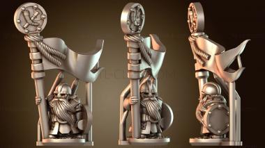 3D модель Знамя гномов железное (STL)