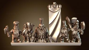 3D модель Знамя берсерка гномов (STL)