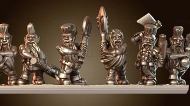 3D модель Гномы-берсерки могучие (STL)