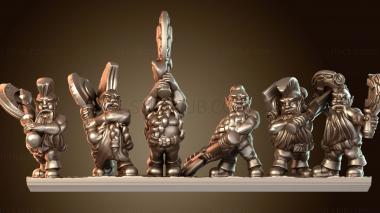 3D модель Гномы берсерки доблестные (STL)
