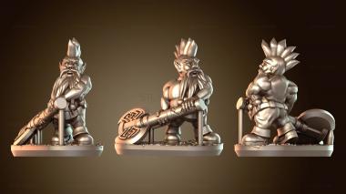 3D модель Гномы бесстрашны (STL)