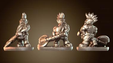 3D модель Гномы смелые (STL)