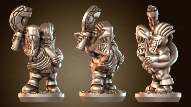3D модель Гномы бес рог (STL)