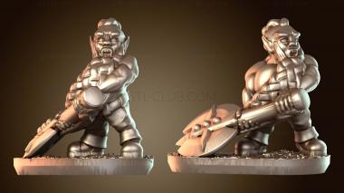 3D модель Гномы быстрые (STL)