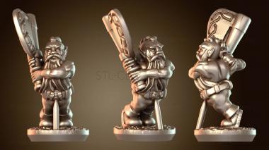 3D модель Гномы крепкие (STL)