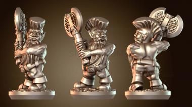 3D модель Гномы дикие (STL)