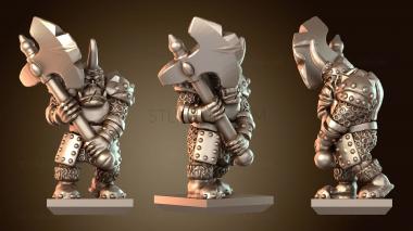 3D модель Гномы Черные Орки (STL)
