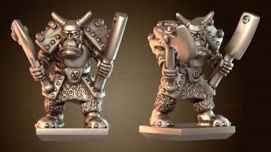 3D модель Гномы Черные Орки (STL)