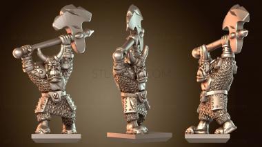 3D модель Гномы Черные Орки (STL)