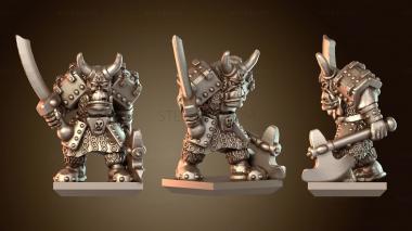 3D модель Гномы Черные Орки (STL)