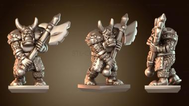 3D модель Гномы Черные Орки BO (STL)