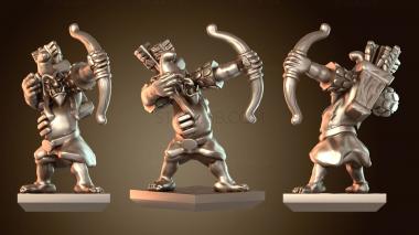 3D модель Лук гномов длинный (STL)