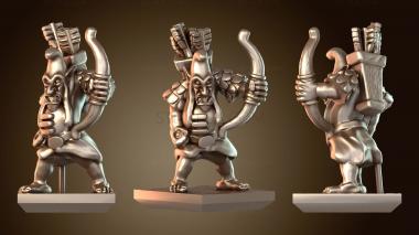 3D модель Гномы кланяются могуче (STL)