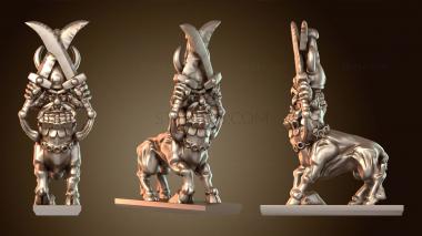 3D модель Гномы Быки Кентавры Чудовищные (STL)