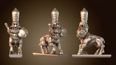 3D модель Гномы Быки Кентавры Музыканты (STL)