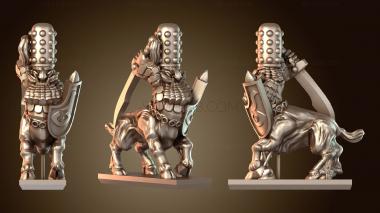3D модель Гномы Быки Кентавры грубые (STL)