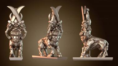 3D модель Гномы Быки Кентавры воинственные (STL)