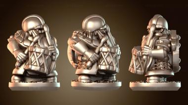3D модель Барабанщик гномов (STL)