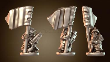 3D модель Гномы оружейный баннер сеп (STL)