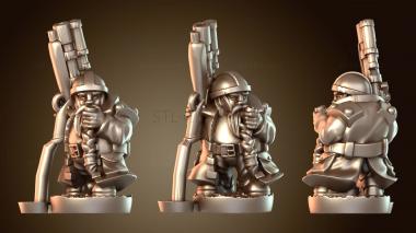 3D модель Гномы Ган решили (STL)