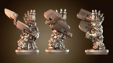 3D модель Гномы герой героический (STL)