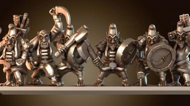 3D модель Гномы HG Stripepre (STL)