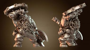 3D модель Гномий щит Иро-Кез (STL)