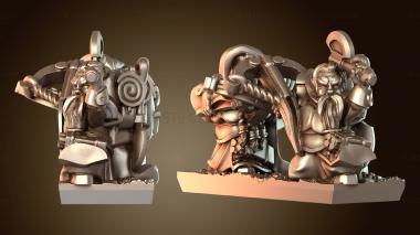 3D модель Дворфы благородная сталь (STL)