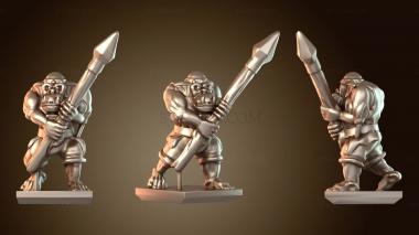 3D модель Гномы Орки (STL)