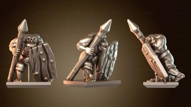 3D модель Гномы Орки Берсерки (STL)