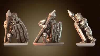 3D модель Гномы Орки Черепа Дробление (STL)