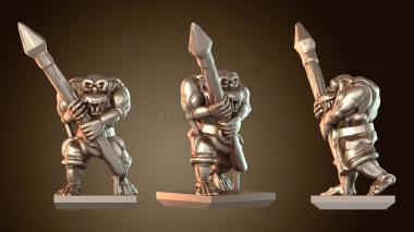 3D модель Гномы Орки Клыкастые (STL)